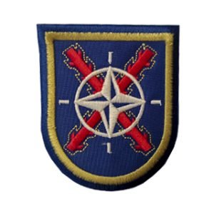 Parche bordado OTAN 7 x 8,5 cm. [MI-130]