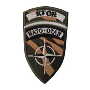 Parche bordado NATO - OTAN 6,5 x 12 cm. [MI-131]