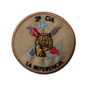 Parche bordado 2ª COMPAÑÍA LA REFERENCIA 8 x 8 cm. [MI-132]
