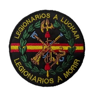 Parche bordado LEGIÓN ESPAÑOLA 9 x 9 cm. [MI-144]