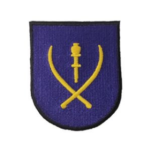 Parche bordado CABALLERÍA COSACA  8 x 6,5 cm. [MI-091]