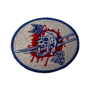 Parche bordado Kamikaze  7 x 6 cm. [MI-093]