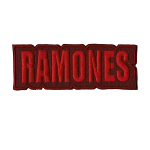 Parche bordado Ramones  11,5 x 4 cm. [GP-006]