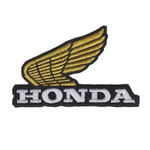 Parche bordado Honda 6 x 10 cm. [MA-119]