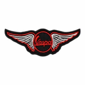 Parche bordado Vespa 10,5 x 4 cm. [MA-007]