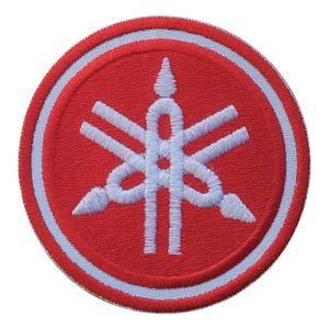 Parche bordado Yamaha 7 x 7 cm. [MA-181]