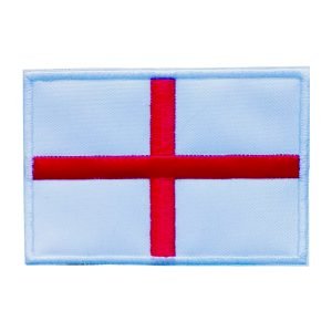 Parche bordado Bandera Inglaterra 8 x 5,5 cm. [BD-048]