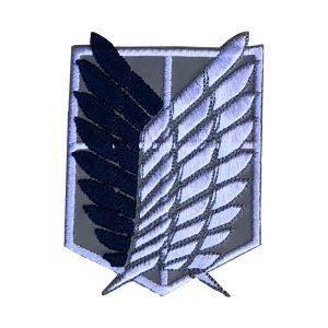 Parche bordado Attack of Titans 6,5 x 8,9 cm. [CO-013]