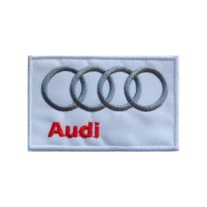 Parche bordado Audi 9 x 5,5 cm. [MA-169]