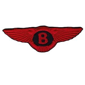 Parche bordado Bentley 10 x 3,5 cm. [MA-037]