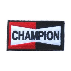 Parche bordado Champion 7,5 x 4 cm. [MA-202]