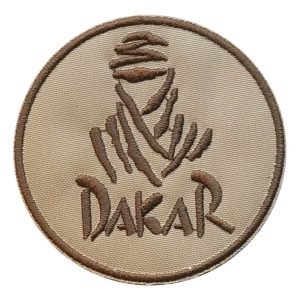 Parche bordado Dakar 7,5 x 7,5 cm. [MA-387]