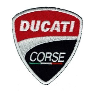 Parche bordado Ducati Corse  7,5 x 8 cm. [MA-067]