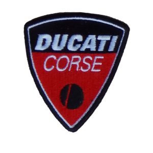 Parche bordado Ducati Corse 7,5 x 8 cm. [MA-113]