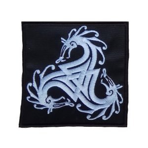 Parche bordado Dragón  6 x 6 cm. [ET-006]