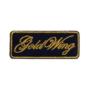 Parche bordado Goldwing  9 x 3,5 cm. [MA-157]