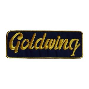 Parche bordado Goldwing 26 x 10 cm. [MA-156]