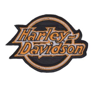 Parche bordado Harley-Davidson 9,5 x 8 cm. [MA-263]