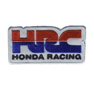 Parche bordado HRC Honda Racing 9 x 4,5 cm. [MA-117]