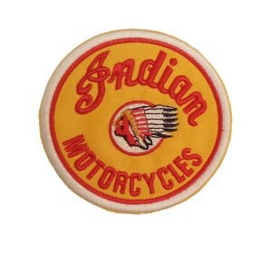 Parche bordado Indian Motorcycles 9 x 9 cm. [MA-088]