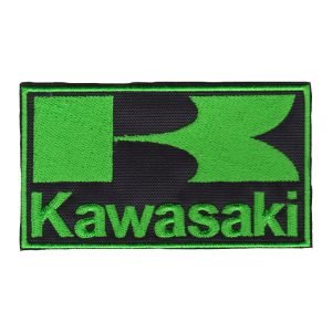 Parche bordado Kawasaki 9 x 5 cm. [MA-110]