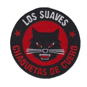 Parche bordado Los Suaves 8 x 8 cm. [GP-030]