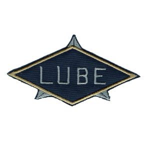 Parche bordado Lube 9 x 4,5 cm. [MA-046]
