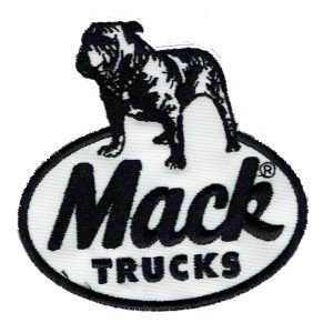 Parche bordado Mack Trucks 8,5 x 8,5 cm. [MA-047]