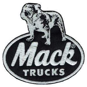 Parche bordado Mack Trucks  8,5 x 8,5 cm. [MA-048]