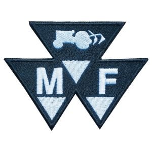 Parche bordado Massey Ferguson 9 x 8 cm. [MA-162]