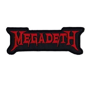 Parche bordado Megadeth 12 x 4,5 cm. [GP-024]