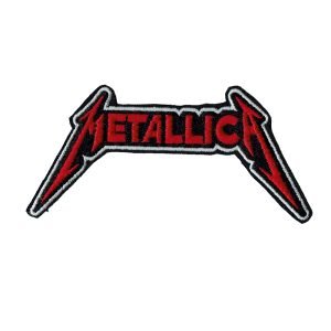 Parche bordado Metallica 10,5 x 5 cm. [GP-021]