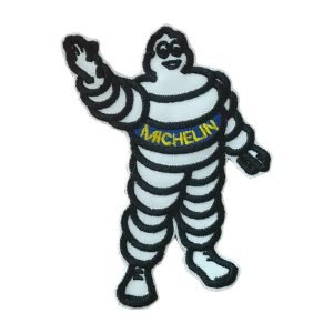 Parche bordado Michelin 7 x 9,5 cm. [MA-208]