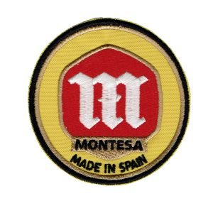 Parche bordado Montesa  8 x 8 cm. [MA-071]