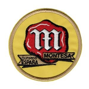 Parche bordado Montesa  8 x 8 cm. [MA-072]