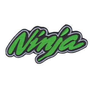 Parche bordado Kawasaki Ninja 10 x 4,5 cm. [MA-109]