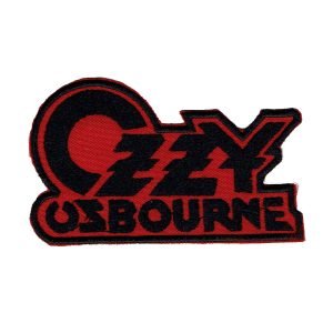 Parche bordado Ozzy 8,5 x 5 cm. [GP-027]