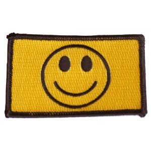 Parche bordado Smily Face