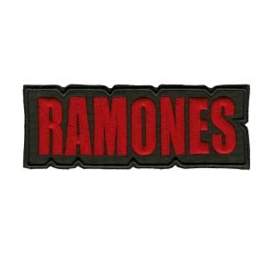 Parche bordado Ramones  11,5 x 4 cm. [GP-008]