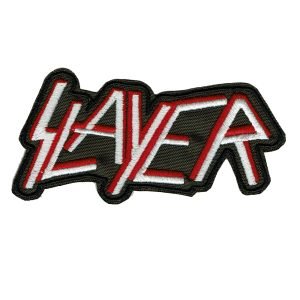Parche bordado Slayer 11 x 4,5 cm. [GP-012]