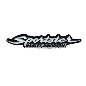 Parche bordado Harley-Davidson Sportster 14 x 3 cm. [MA-015]