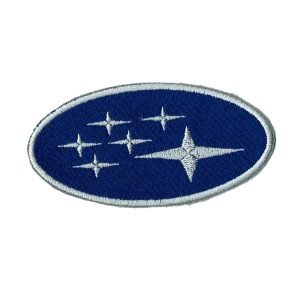 Parche bordado Subaru 9,5 x 5 cm. [MA-016]