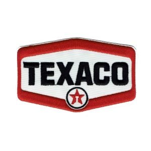 Parche bordado Texaco 9 x 6,5 cm. [MA-018]