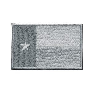 Parche bordado Bandera Texas  8 x 5,5 cm. [BD-049]