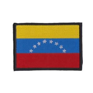 Parche bordado Bandera Venezuela 8 x 5,5 cm. [BD-033]