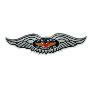 Parche bordado Victory Motorcycles 14 x 4 cm. [MA-020]