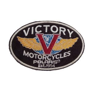 Parche bordado Victory Motorcycles 11 x 7,5 cm. [MA-094]