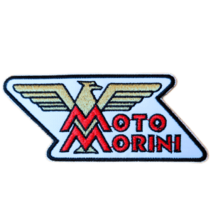 Parche bordado Moto Morini 10 x 4 cm. (MA-439)