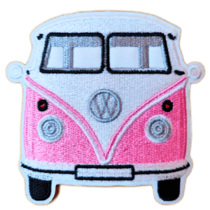 Parche bordado Volkswagen E-Bulli 8 x 7,5 cm. (MA-440)