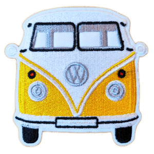 Parche bordado Volkswagen E-Bulli 8 x 7,5 cm. (MA-445)
